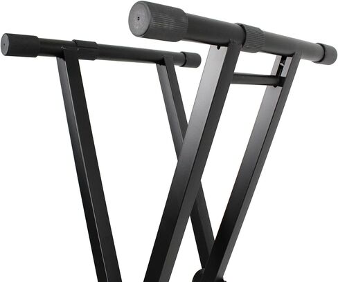 حافظة ProX X-KSD200 DJ/حامل لوحة المفاتيح بنمط X مزدوج مع قفل سهل Ergo in Kuwait