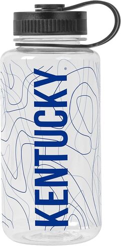 Logo Brands NCAA 38 oz Hydration Water Bottle – Screw Top Lid with Carry Loop & Team Logo – Reusable Bottle for Outdoors, Gym, or Everyday Use in Kuwait