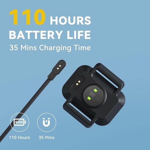 Heart Rate Monitor Armband, Bluetooth 5.0/ANT+ HR Monitor, Rechargeable Fitness Tracker with 110 Hour Battery Life, HR Zone LED Indicator, IPX6 Waterproof, for Running, Cycling, Exercise, Other Sports in Kuwait