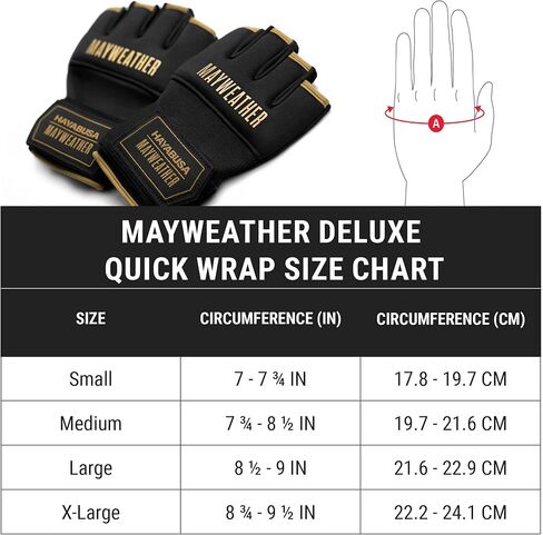 Hayabusa Mayweather Gel Quick Wraps for Men and Women in Saudi Arabia