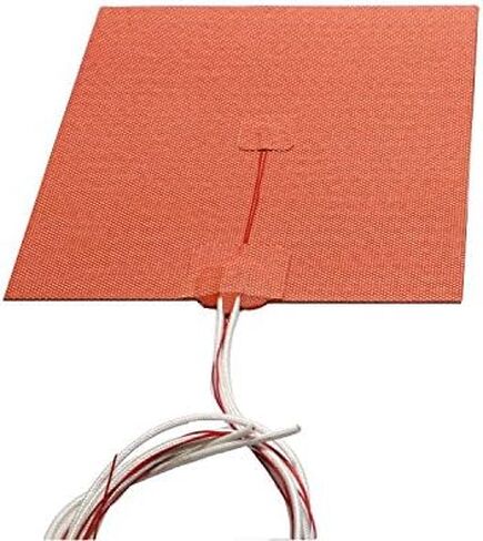 الولايات المتحدة الأمريكية استيراد المواد 200X200mm 500W 110V مكعب سخان السيليكون المرن متوافق مع طابعة Voron V2.4 ثلاثية الأبعاد Prusa i3 RepRap 3D الطابعة ساخنة السرير (110V) in Kuwait