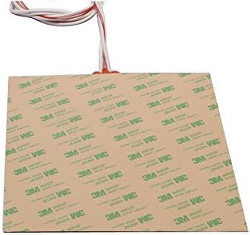 الولايات المتحدة الأمريكية استيراد المواد 200X200mm 500W 110V مكعب سخان السيليكون المرن متوافق مع طابعة Voron V2.4 ثلاثية الأبعاد Prusa i3 RepRap 3D الطابعة ساخنة السرير (110V) in Kuwait
