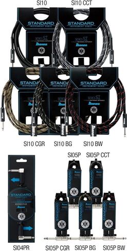 Ibanez SI10 Standard Guitar Bass Cable for Musical Instruments 10ft Straight to Straight Plug in Kuwait