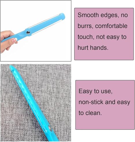 3 Pack Cheese Slicer Handheld 2 Side Wire Blade Knife Butter Cutter Peeler Spatula Cake Sausage Ham Slicing Tool for Cheddar Gruyere Raclette Mozzarella Block in Kuwait