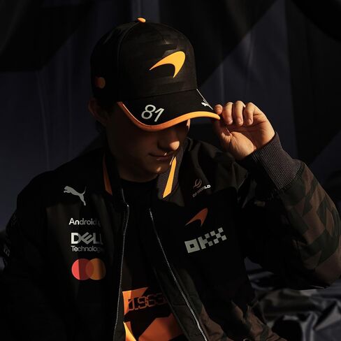 PUMA McLaren F1 Oscar Piastri 1000th GP 2026 Special Edition Hat - Orange - One Size Fits Most in Kuwait