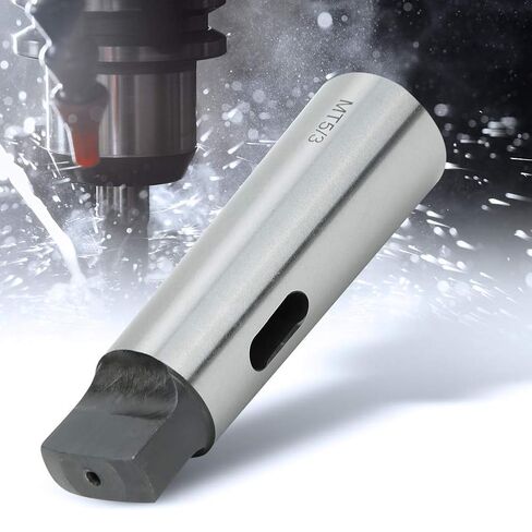 MT5 إلى MT3 Morse Taper Sleeve Sleeve، طحن كامل مع صلابة مروية، مادة فولاذية عالية السرعة، Hilitandr2psbmy1hi in Kuwait