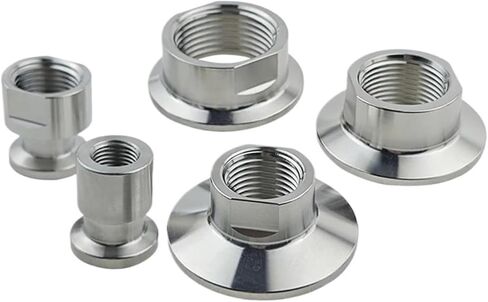 1pc G1/4" BSPP Female TC25.4mm 304 Stainless Steel Pipe Fitting Connector IHNIEAEW in Kuwait