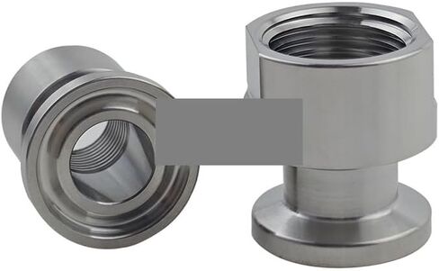 1pc G1/4" BSPP Female TC25.4mm 304 Stainless Steel Pipe Fitting Connector IHNIEAEW in Kuwait