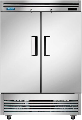 FOSTER 54" Commercial Freezer Stainless Steel Reach-In 2-Door 39.4 Cu.ft Dixell Temp Control -8° to 0° for Commercial Kitchen, Restaurant, Bar - 955W 115V in Kuwait