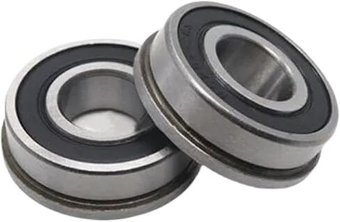 Bimetal Seal Shield Micro deep Groove Bearing 10pcs F695-2RS 5 * 13 4mm ABEC-7 Flanged Miniature Ball 3D Print in Kuwait
