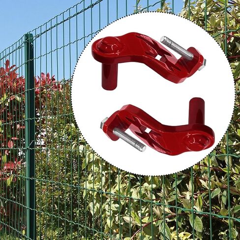 2 Pack T Post Hinge Pins for Hanging Gates from Metal Posts in Backyard and Garden, Red in Kuwait