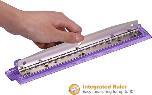 Bostitch Office Ring Binder 3 فتحات للثقب، 5 أوراق، تتضمن ثقبًا واحدًا بألوان متنوعة (RBHP-4C) in Kuwait
