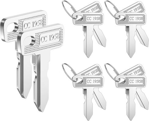 Golf Cart Keys 10PCS or 25PCS, Club Car Keys Suitable for 1984-Up Club Car DS, 2004-Up Club Car Precedent, 2018-Up Tempo Golf Cart, OEM#1012505, 17063-G01 in Kuwait