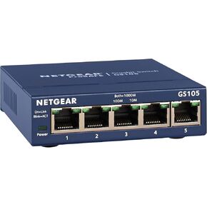 محول NETGEAR 16-Port Gigabit Ethernet غير مُدار (GS116NA) - سطح المكتب أو الحائط، وحماية محدودة مدى الحياة in Kuwait