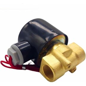 Solenoid Valve Normally Closed Brass DN06/08/10/15/20/25 1/4" 3/8" 1/2" 3/4" 1" 12V 220V 24v(G-12V-ALUMINUM Alloy) in Kuwait
