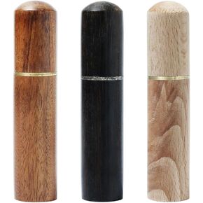 2Pcs Wooden Toothpick Holder Portable Wooden Travel Toothpick Case Mini Pocket Tooth Pick Container Sewing Needle Holder Mini Tooth pick Dispenser Handmade Craft Storage Box in Kuwait