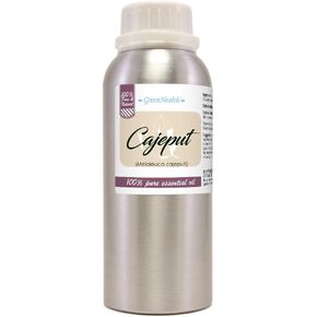 زيت كاجيبوت العطري - 8 أونصة سائلة (237 مل) زجاجة ألومنيوم مع غطاء قابس - زيت عطري نقي 100% - GreenHealth in Kuwait