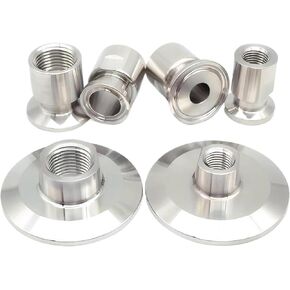 1 قطعة 3/4 "NPT أنثى 3/4" ثلاثي المشبك TC25.4 304 وصلة أنابيب الفولاذ المقاوم للصدأ موصل IHNIEAEW in Kuwait