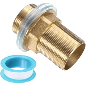Uxcell صنبور جبل تمديد عرقوب 2.4 "× 1.25" النحاس الأنابيب صنبور تمديد الحلمة قفل عدة تمديد الخيوط إطالة ثابتة عالية القدم مع الجوز المرتفعة وحشية التجهيزات للحوض in Kuwait