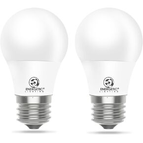 ENERGETIC SMARTER LIGHTING LED Refrigerator Bulb 40 Watt Equivalent, 3000K Warm White, Dimmable A15 Ceiling Fan Light Bulbs, E26 Base, UL Listed, 6 Pack in Saudi Arabia