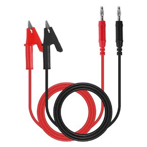 UMLIFE 8PCS 4mm Banana Plug to Alligator Clip Test Lead Wire Cable Set 14AWG for Multimeter & Electrical Testing 3 Feet in Kuwait
