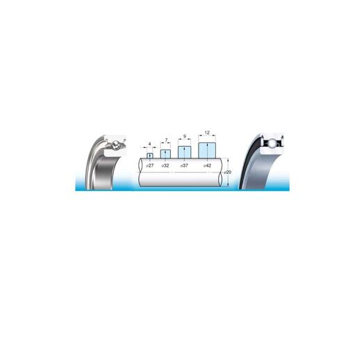 Thin Wall Bearings 6803zz 6807zz 6809zz 6810zz Slim Thin Section Bearings 10Pcs Deep Groove Ball Bearings 6803z 6807z 6809z 6810z Ball Bearings(6803ZZ 17x26x5mm) in Saudi Arabia