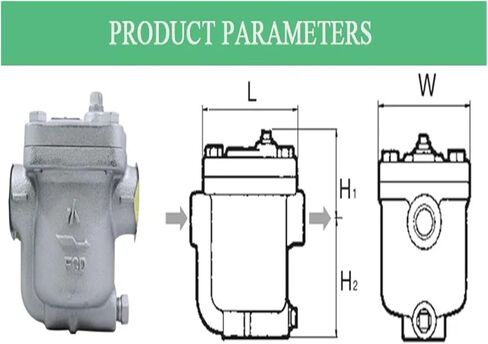 Inverted Bucket Trap-Low Pressure Steam Trap ES8N-8 DN15-25 Inverted Bucket Steam Traps ES8N(DN20) in Saudi Arabia