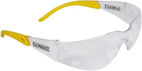 نظارات حماية DEWALT DPG54-1C Protector™ - تصنيف تأثير ANSI Z87.1+ - إطار خفيف الوزن مناسب عالميًا - هياكل مطاطية مرنة - عدسة شفافة - زوج واحد in Kuwait