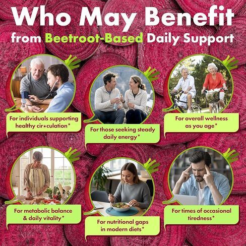 Beet Root Gummies, 17-IN-1 Liposomal Beetroot Superfood with CoQ10, Grape Seed, L-Citrulline, PQQ, Methyl B12, B6, Magnesium, Ginseng, Nitric Oxide Supplements for Circulation, Energy & Immune, 2Pack in Saudi Arabia