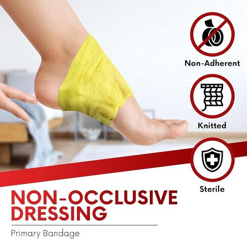 HEALQU Medical Xeroform Petrolatum Dressing 1x8-50 Count - وسادة شاش غير ملتصقة للجروح منخفضة الإفراز - رقعة شاش شبكية دقيقة معقمة لتمزقات العناية بالجروح والحروق وترقيع الجلد in Kuwait
