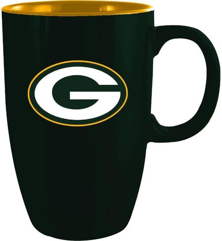The Memory Company Licensed NCAA 20oz Tall Ceramic Mug, Green Bay Packers in Kuwait