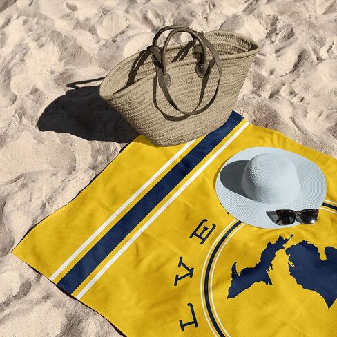 Northwest Michigan Wolverines NCAA Homebreak Beach Towel 2 Pack 30 x 60 Inches in Kuwait