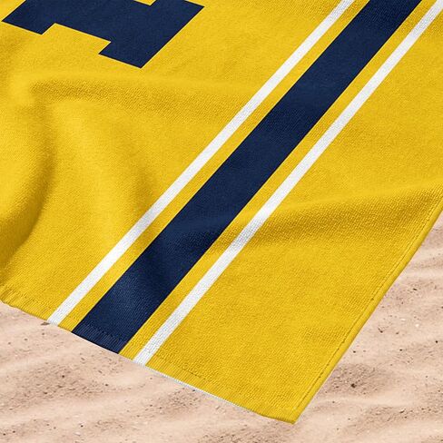 Northwest Michigan Wolverines NCAA Homebreak Beach Towel 2 Pack 30 x 60 Inches in Kuwait