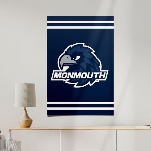 Desert Cactus Monmouth University Poster Hawks 11 x 17 Inch Room Office Décor Decoration Official Fan Gear (11x17,Version 3) in Kuwait