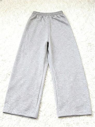 SHENHE Men's Baggy Sweatpants Wide Leg Open Bottom Drawstring Workout Lounge Casual Sweat Pants in Saudi Arabia
