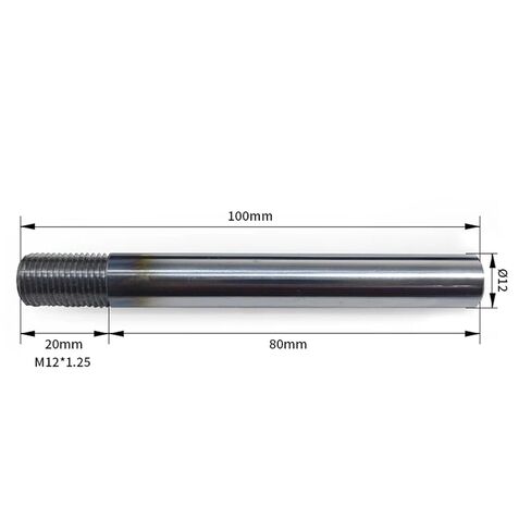 المحور البصري الخيوط دليل السكك الحديدية M12x1.25 Lengh 100 مللي متر 1 قطعة in Kuwait