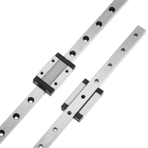 MGN7H 300 350 400 450 500 1000mm 1 * Miniature Rail Slide Guide+ 1Pcs Linear Black SS(1000mm) in Saudi Arabia