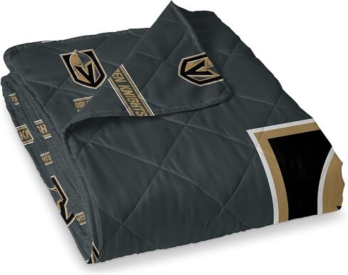 بطانية رمي مبطنة من Northwest NHL مع غطاء سرير، فراش ناعم ومريح، لجميع المواسم، 60 × 80 بوصة in Kuwait