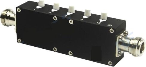 المخفف القابل للتعديل N نوع 2 واط زر خمسة مواضع قابل للتعديل المخفف 3G 1-30dB خطوة نوع KK دليل in Kuwait