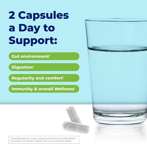 Emetrol Daily Digestive Support Capsules – Probiotic Prebiotic & Ginger Supplement for Gut Health, Bloating, Gas & Nausea Support – #1 Pharmacist Recommended Brand – 30 Capsules in Kuwait