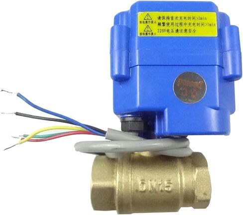 Motorized Valve Brass G1/2" DN15 2 Way CR05 Electrical Valve Motorized Ball Valve in Kuwait