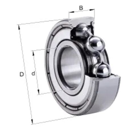 1pcs Bearing 6218 6218Z 6218ZZ 6218-2Z 90x160x30 Shielded Deep Groove Ball Bearings Single Bearings in Kuwait