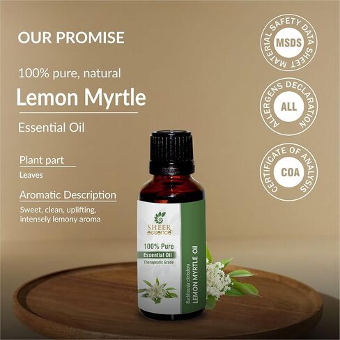 Myrtle Oil -(Myrtus Communis)- Essential Oil 100% Pure Natural Undiluted Uncut Therapeutic Grade Oil 0.51 Fl.OZ in Kuwait
