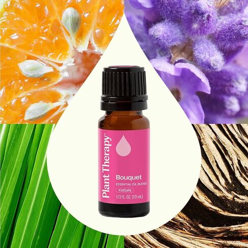 Plant Therapy Bouquet Essential Oil Blend 10 mL (1/3 oz) 100% Pure, Undiluted, for Essential Oil Diffuser or DIY Perfume in Kuwait