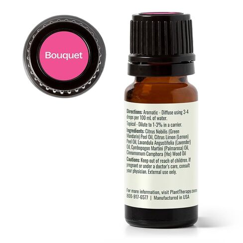 Plant Therapy Bouquet Essential Oil Blend 10 mL (1/3 oz) 100% Pure, Undiluted, for Essential Oil Diffuser or DIY Perfume in Kuwait
