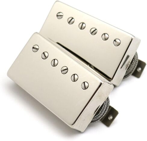 Alnico 2 classic 57+ Guitar Humbucker Pickups Gold Bridge and Neck For Les Paul style Guitar (Gold) in Kuwait