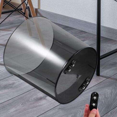 SAFIGLE 8Pcs Black Double Ball Adhesive Swivel Caster Wheels for Small Appliances, Mini Stick on Wheels with Sturdy Load Bearing for Home Storage Boxes and Trash Cans in Kuwait
