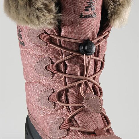 Kamik Momentum 3 Snow Boots for Women, Insulated + Thermal, HEAT-MX, Seam Sealed Waterproof, Moss - 9 in Saudi Arabia