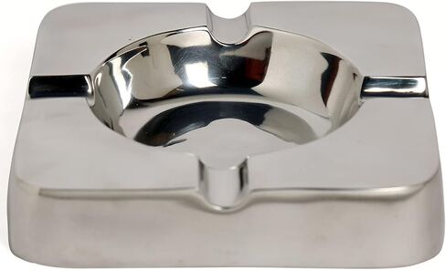 Cigar Outdoor Ashtrays for Patio Big Ashtray for 8" Square Cigarettes Large Rest Cigars Ashtray for Patio/Outside/Indoor Ashtray in Saudi Arabia
