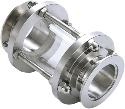 KF16 Vacuum Sight Glass Flange Tri Clamp Stainless Steel SS304 Flange 30 40mm Pipeline observation window IHNIEAEW in Kuwait